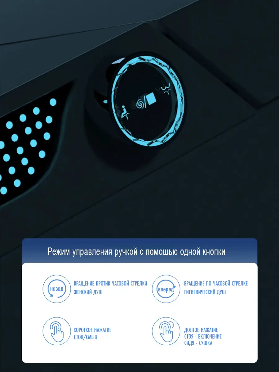 Смарт унитаз HAITEC HT-EST963E автоматизированный с встроенным бачком Смарт унитаз HAITEC HT-EST963E автоматизированный с встроенным бачком