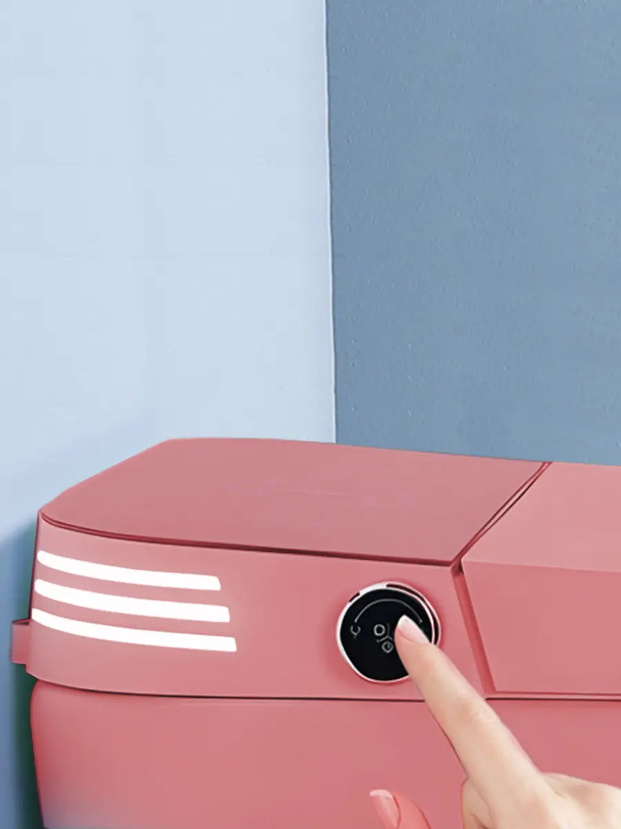 Смарт унитаз HAITEC HT-ESTA101 PINK автоматизированный с встроенным бачком Смарт унитаз HAITEC HT-ESTA101 PINK автоматизированный с встроенным бачком