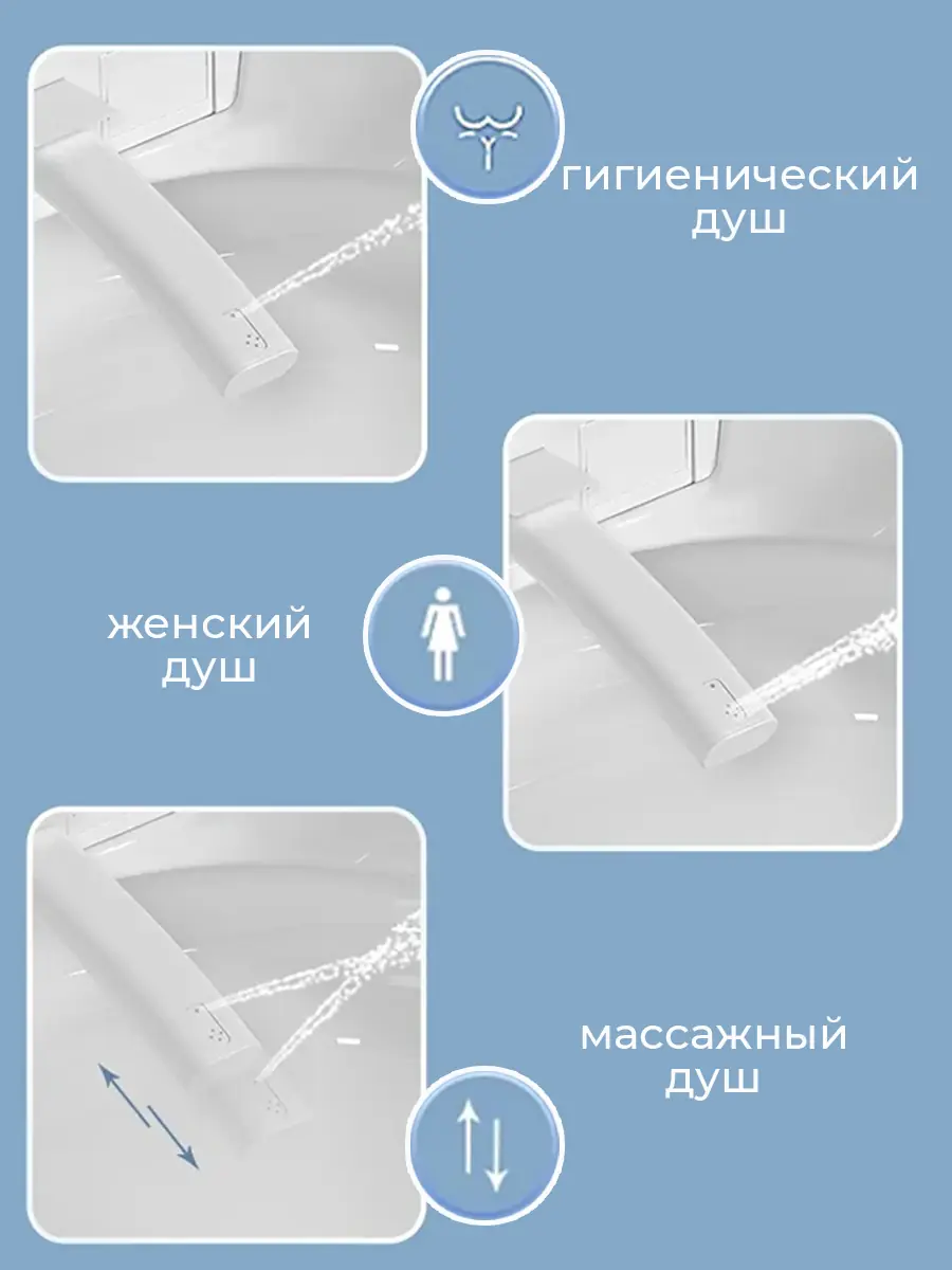 Смарт унитаз HAITEC HT-EST945E автоматизированный с встроенным бачком Смарт унитаз HAITEC HT-EST945E автоматизированный с встроенным бачком