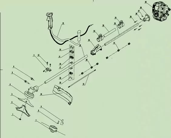 Запчасть Головка под шестигранник HT-MS1621-5